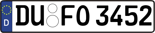 DU-FO3452