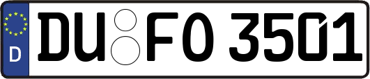 DU-FO3501