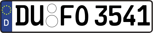 DU-FO3541