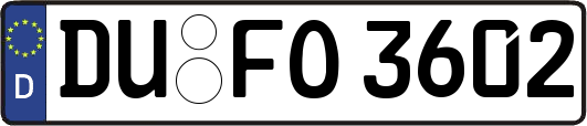 DU-FO3602