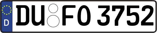 DU-FO3752