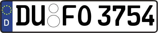 DU-FO3754