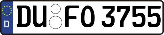 DU-FO3755