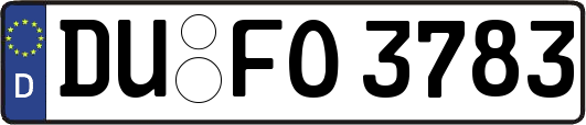 DU-FO3783