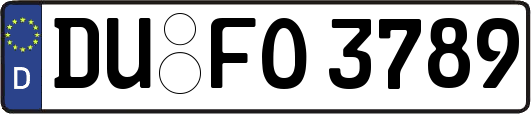 DU-FO3789