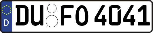 DU-FO4041