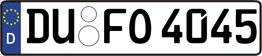 DU-FO4045