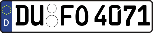 DU-FO4071