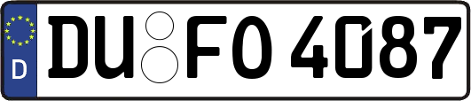 DU-FO4087