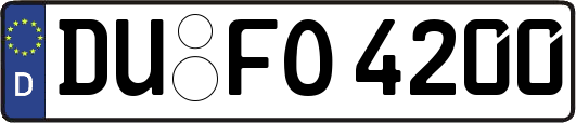 DU-FO4200