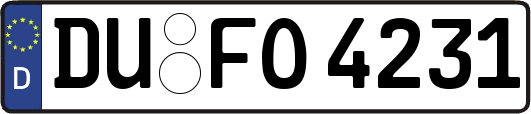 DU-FO4231