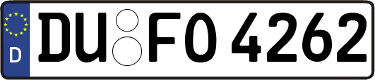 DU-FO4262
