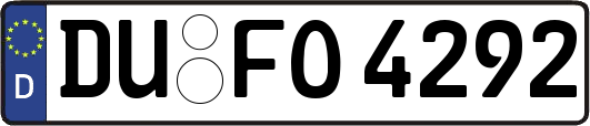 DU-FO4292