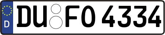 DU-FO4334