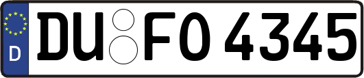 DU-FO4345