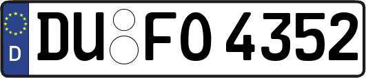 DU-FO4352