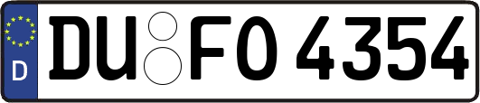 DU-FO4354