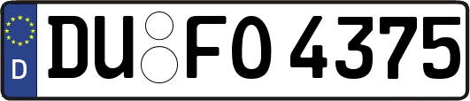 DU-FO4375