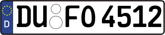 DU-FO4512