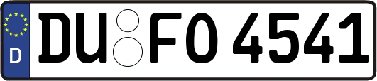 DU-FO4541