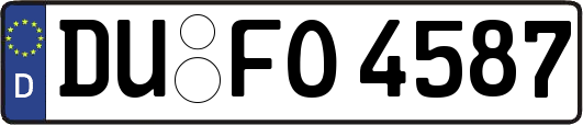 DU-FO4587