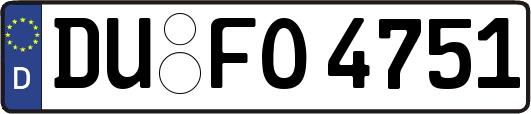 DU-FO4751