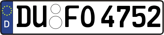 DU-FO4752