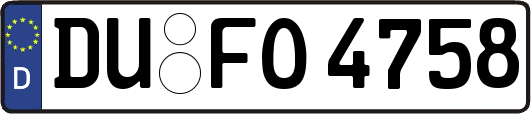 DU-FO4758