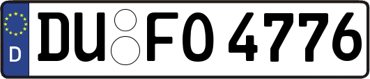 DU-FO4776