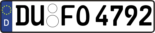 DU-FO4792