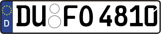 DU-FO4810