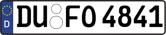DU-FO4841