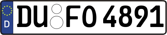 DU-FO4891