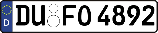 DU-FO4892