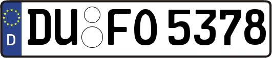 DU-FO5378