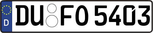 DU-FO5403