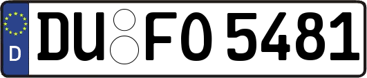 DU-FO5481