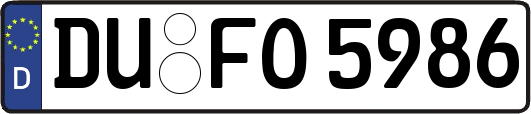 DU-FO5986