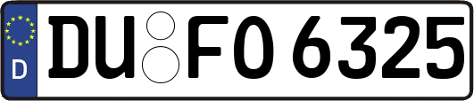 DU-FO6325