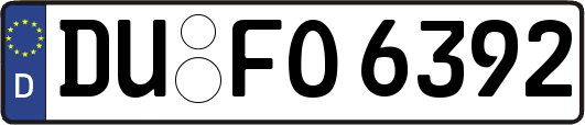 DU-FO6392