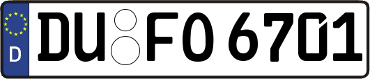 DU-FO6701