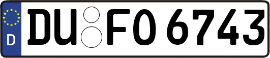 DU-FO6743