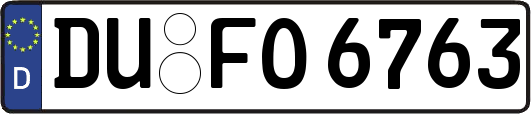 DU-FO6763