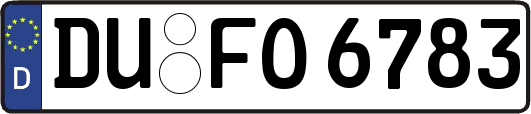 DU-FO6783