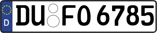 DU-FO6785