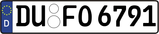 DU-FO6791