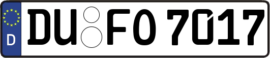 DU-FO7017