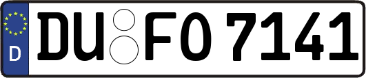 DU-FO7141