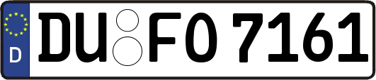 DU-FO7161