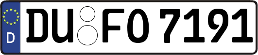 DU-FO7191